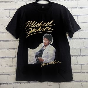 Michael Jackson Thriller Black T Shirt Unisex Men's or Women's Size Small NWOT